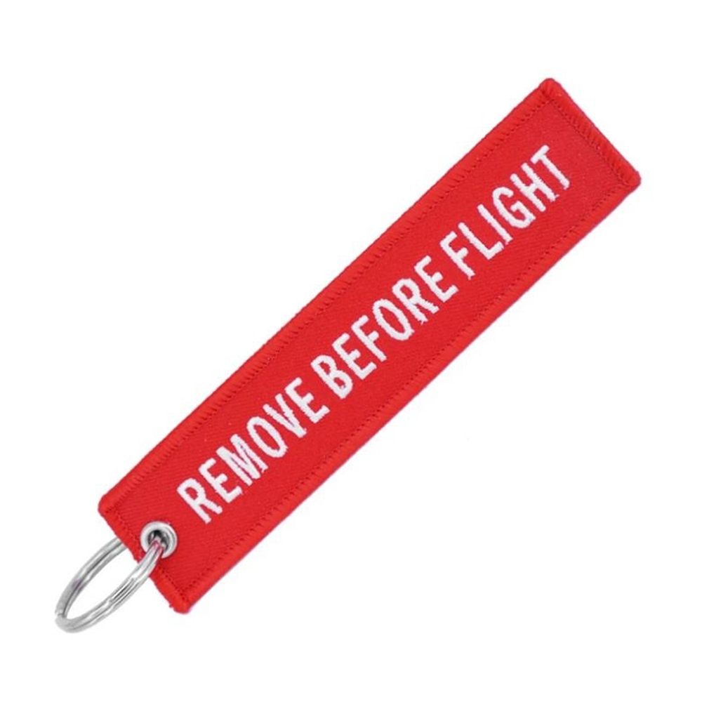 Remove Before Flight Keyring 