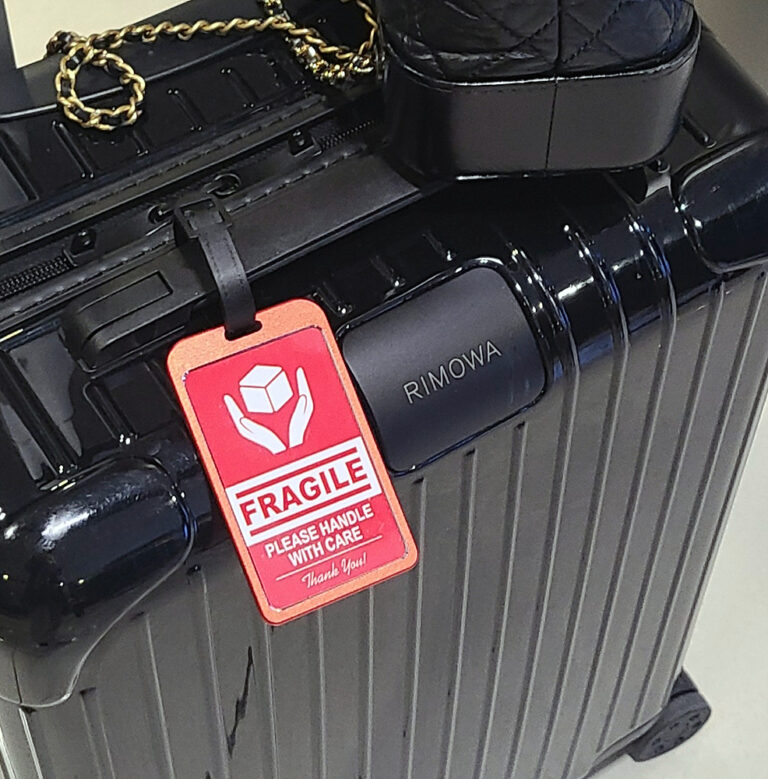 Luggage Fragile Tag Luggage Baggage Protection Airport Travel PU AIR KOREA